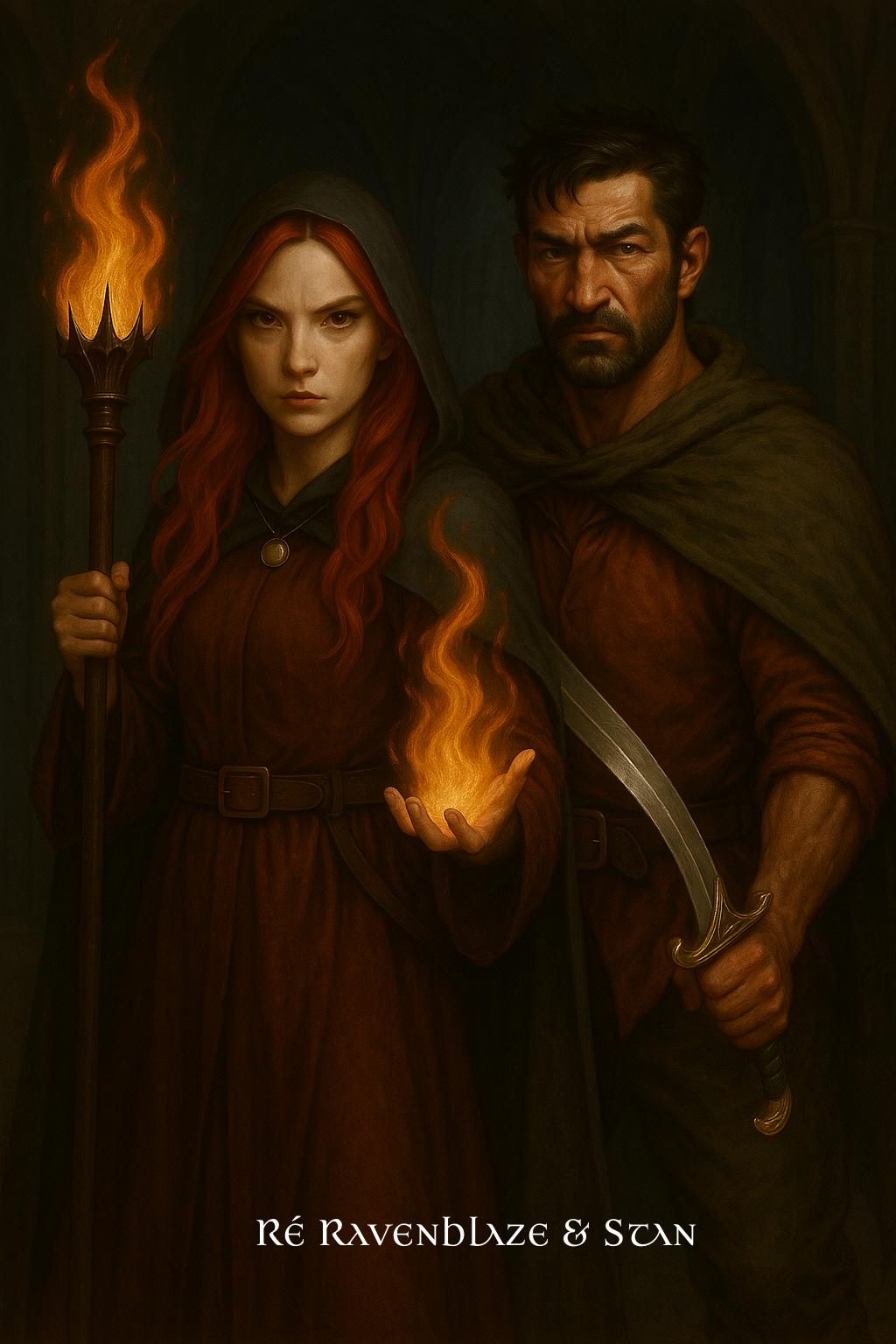 Ré Ravenblaze & Stankug Serpentsword